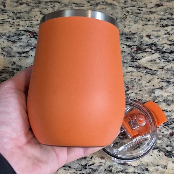 Brumate Uncork'd Insulated Wine Tumbler In Matte Clay - Picture 9 of 9